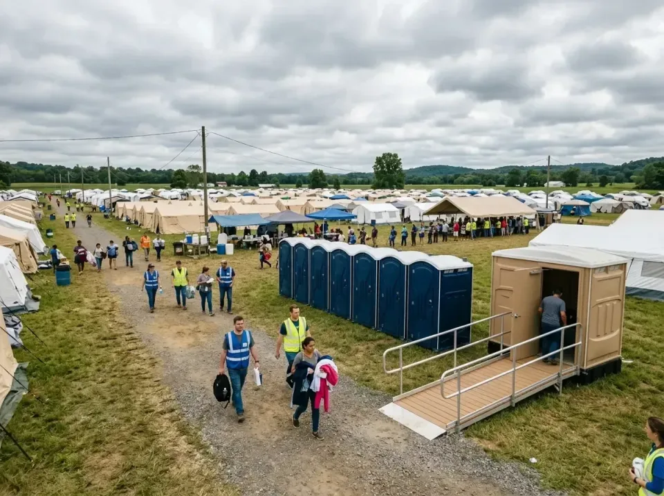disaster-relief-camp-restrooms-010 — frequently asked questions, Dumpster & Portable Bathrooms Rental in Shelley, ID